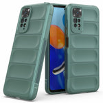 For Xiaomi Redmi Note 11S 4G/Note 11 4G (Qualcomm) TPU Mobile Phone Drop-proof Case Rugged Back Cover