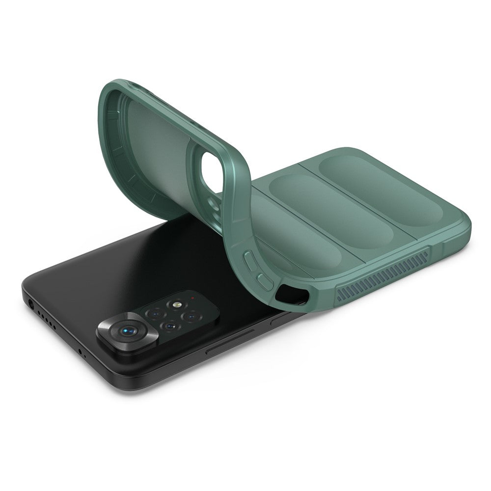 Xiaomi Redmi Note 11S 4G/Note 11 4G (Qualcomm) TPU mobilmobil fallsäkert skal robust bakstycke