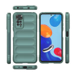 Xiaomi Redmi Note 11S 4G/Note 11 4G (Qualcomm) TPU mobilmobil fallsäkert skal robust bakstycke
