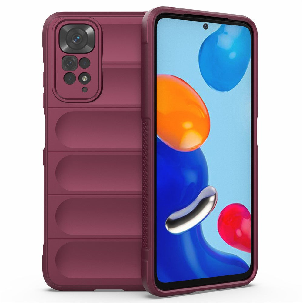 Xiaomi Redmi Note 11S 4G/Note 11 4G (Qualcomm) TPU mobilmobil fallsäkert skal robust bakstycke