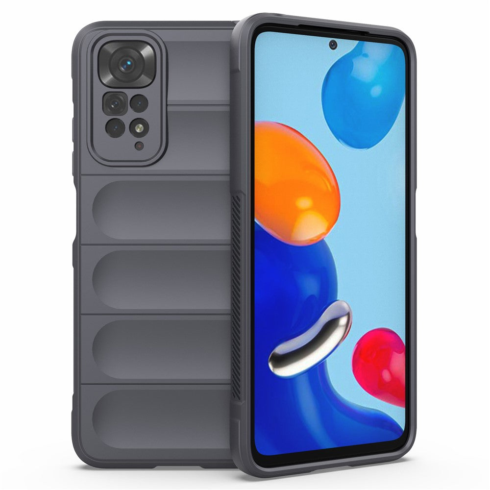 Xiaomi Redmi Note 11S 4G/Note 11 4G (Qualcomm) TPU mobilmobil fallsäkert skal robust bakstycke