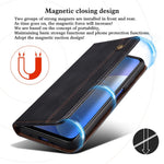 Waxy Crazy Horse Texture Protector for Xiaomi 12 Lite, Stand Wallet Style Magnetic Auto-absorbed Leather Mobile Phone Cover