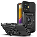 Xiaomi Poco F4 GT/Redmi K50 Gaming PC + TPU Hybridskal Skjutkamera Skyddsring Stativ mobilskal
