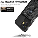 Xiaomi Poco F4 GT/Redmi K50 Gaming PC + TPU Hybridskal Skjutkamera Skyddsring Stativ mobilskal