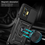Xiaomi Poco F4 GT/Redmi K50 Gaming PC + TPU Hybridskal Skjutkamera Skyddsring Stativ mobilskal