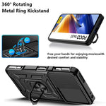 Xiaomi Poco F4 GT/Redmi K50 Gaming PC + TPU Hybridskal Skjutkamera Skyddsring Stativ mobilskal