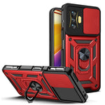 Xiaomi Poco F4 GT/Redmi K50 Gaming PC + TPU Hybridskal Skjutkamera Skyddsring Stativ mobilskal