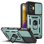 Xiaomi Poco F4 GT/Redmi K50 Gaming PC + TPU Hybridskal Skjutkamera Skyddsring Stativ mobilskal