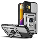 Xiaomi Poco F4 GT/Redmi K50 Gaming PC + TPU Hybridskal Skjutkamera Skyddsring Stativ mobilskal