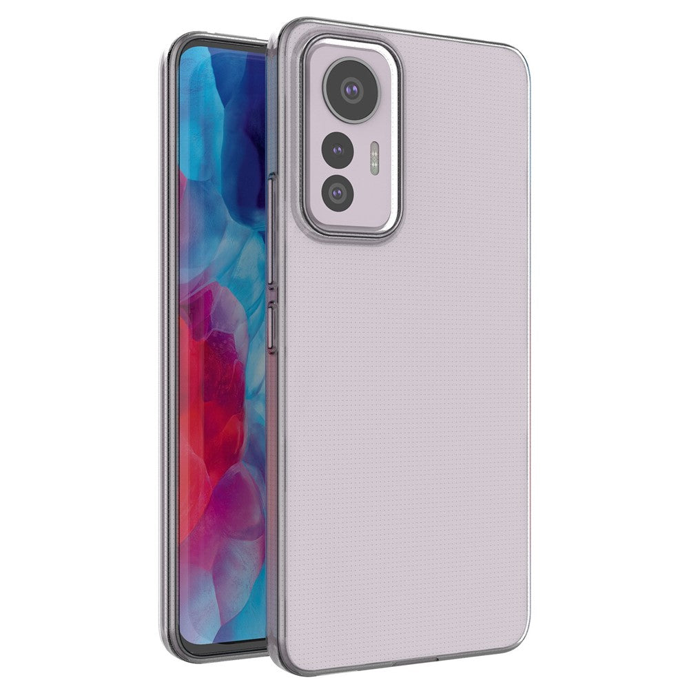 Xiaomi 12 Lite 5G Kristallklart TPU-mobilskal Ultratunt reptåligt skyddsskal