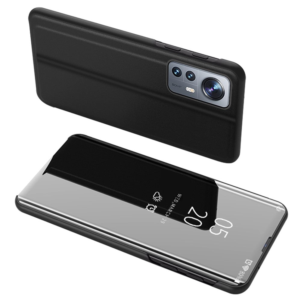 Xiaomi 12 Pro 5G / 12S Pro 5G / 12 Pro (Dimensity) 5G S22 Ultra 5G flip-lædercover med stativ, fuldkropsbeskyttende telefoncover