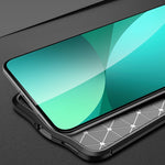 For Xiaomi 12 Lite Litchi Texture Anti-Fingerprint Case Flexible TPU Anti-Scratch Protective Cover