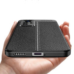 For Xiaomi 12 Lite Litchi Texture Anti-Fingerprint Case Flexible TPU Anti-Scratch Protective Cover