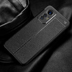 For Xiaomi 12 Lite Litchi Texture Anti-Fingerprint Case Flexible TPU Anti-Scratch Protective Cover