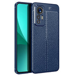 Litchi-tekstureret, fingeraftryksafvisende fleksibelt TPU-beskyttelsescover til Xiaomi 12 Lite, ridsebestandigt