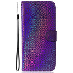 For Xiaomi Redmi Note 12 Pro 4G / 11 Pro 4G (MediaTek) / Note 11 Pro 5G (Qualcomm) Dazzling Flower Pattern Wallet Case PU Leather Stand Folio Flip Cover Magnetic Shell with Strap