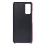 For Xiaomi Civi 1S Phone Case Well-protected Thin Card Slots Back Case PU Leather Coated Hard PC Cover