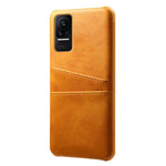 For Xiaomi Civi 1S Phone Case Well-protected Thin Card Slots Back Case PU Leather Coated Hard PC Cover