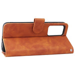 For Xiaomi 12 Lite Anti-scratch PU Leather Wallet Phone Case Stand Magnetic Closure Skin-touch Feeling Shockproof Flip Cover