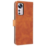 For Xiaomi 12 Lite Anti-scratch PU Leather Wallet Phone Case Stand Magnetic Closure Skin-touch Feeling Shockproof Flip Cover