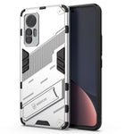 For Xiaomi 12 Lite 5G Shockproof Protective Shell TPU+PC Kickstand Phone Cover Case