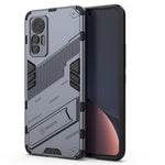For Xiaomi 12 Lite 5G Shockproof Protective Shell TPU+PC Kickstand Phone Cover Case