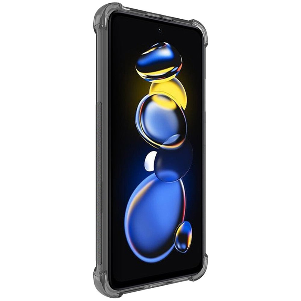 IMAK fuldt beskyttende blødt TPU-mobilcover med airbag-design, stødsikkert cover og skærmbeskyttelse til Xiaomi Redmi Note 11T Pro 5G / Note 11T Pro+ 5G / Poco X4 GT 5G / Redmi K50i 5G