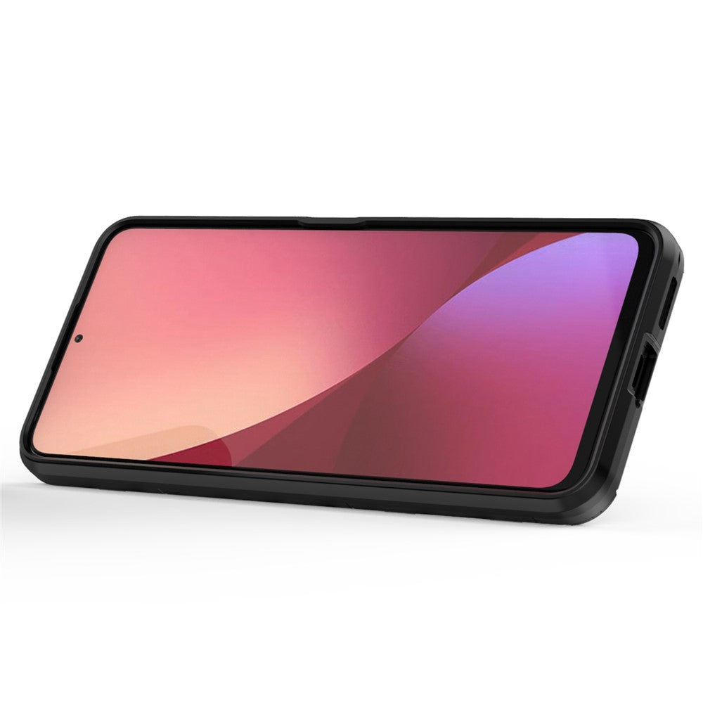 Ringstativskal för Xiaomi Redmi Note 11T Pro 5G / Note 11T Pro+ 5G / Poco X4 GT 5G / Redmi K50i 5G, stötsäkert mjukt TPU + hårt PC hybridskyddsskal