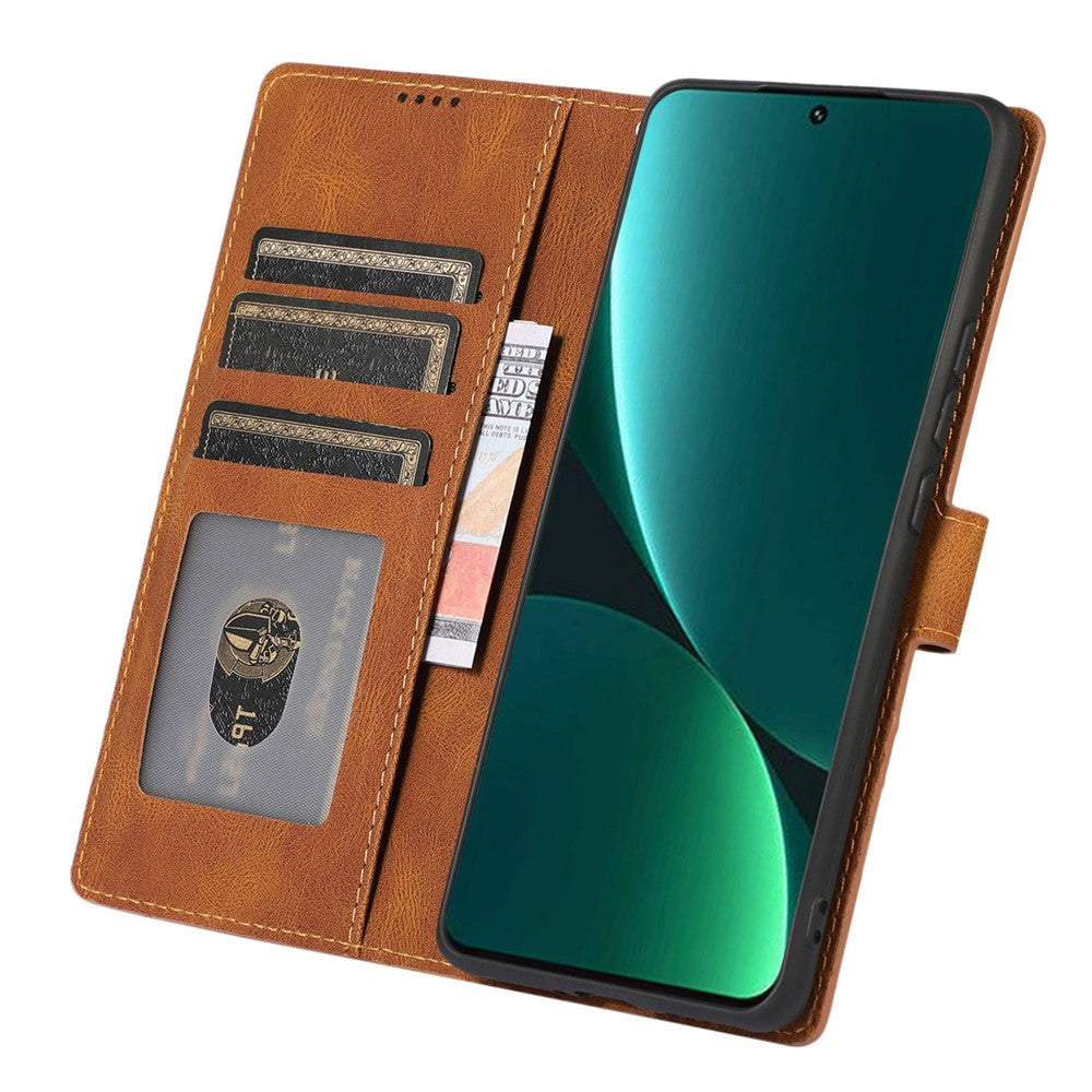 Xiaomi 12 5G/12X 5G/12S 5G Fallskyddande mobilskal Stödjande PU-läder Plånboksfodral Magnetiskt Stötsäkert Skal med Handledsrem