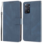Xiaomi Redmi Note 12 Pro 4G / 11 Pro 4G (MediaTek) / Note 11 Pro 5G (Qualcomm) / Note 11 Pro+ 5G (Indien) / Note 11E Pro Läderfodral Plånbok Magnetisk Stängning Stativfodral med Rem