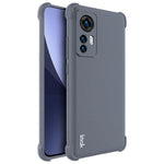 IMAK for Xiaomi 12 5G/12X 5G/12S 5G Matte Texture Anti-Fall Shockproof Airbag TPU Phone Case with Screen Protector