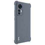 IMAK for Xiaomi 12 5G/12X 5G/12S 5G Matte Texture Anti-Fall Shockproof Airbag TPU Phone Case with Screen Protector