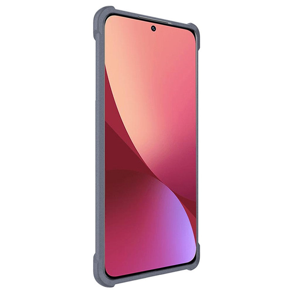 IMAK for Xiaomi 12 Pro 5G/12S Pro 5G/12 Pro (Dimensity) 5G Frosted Soft TPU Case Shockproof Airbag Drop Protection Cover with Screen Protector