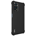 IMAK för Xiaomi Redmi Note 11 4G (Qualcomm)/Redmi Note 11S 4G Airbag Fallskyddande TPU-skal Anti-fingeravtryck Matt mobilskal med Skärmskydd