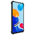 IMAK för Xiaomi Redmi Note 11 4G (Qualcomm)/Redmi Note 11S 4G Airbag Fallskyddande TPU-skal Anti-fingeravtryck Matt mobilskal med Skärmskydd