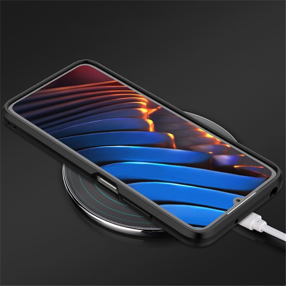 For Xiaomi Poco M4 5G Shockproof Kickstand Case Hybrid Hard PC Soft TPU Protective Phone Cover