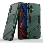 For Xiaomi Poco M4 5G Shockproof Kickstand Case Hybrid Hard PC Soft TPU Protective Phone Cover