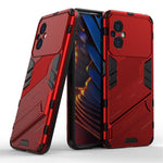 For Xiaomi Poco M4 5G Shockproof Kickstand Case Hybrid Hard PC Soft TPU Protective Phone Cover