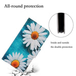 Pattern Printing PU Leather Phone Cover for Xiaomi 12 Lite 5G, Wallet Stand Cross Texture Case with Strap