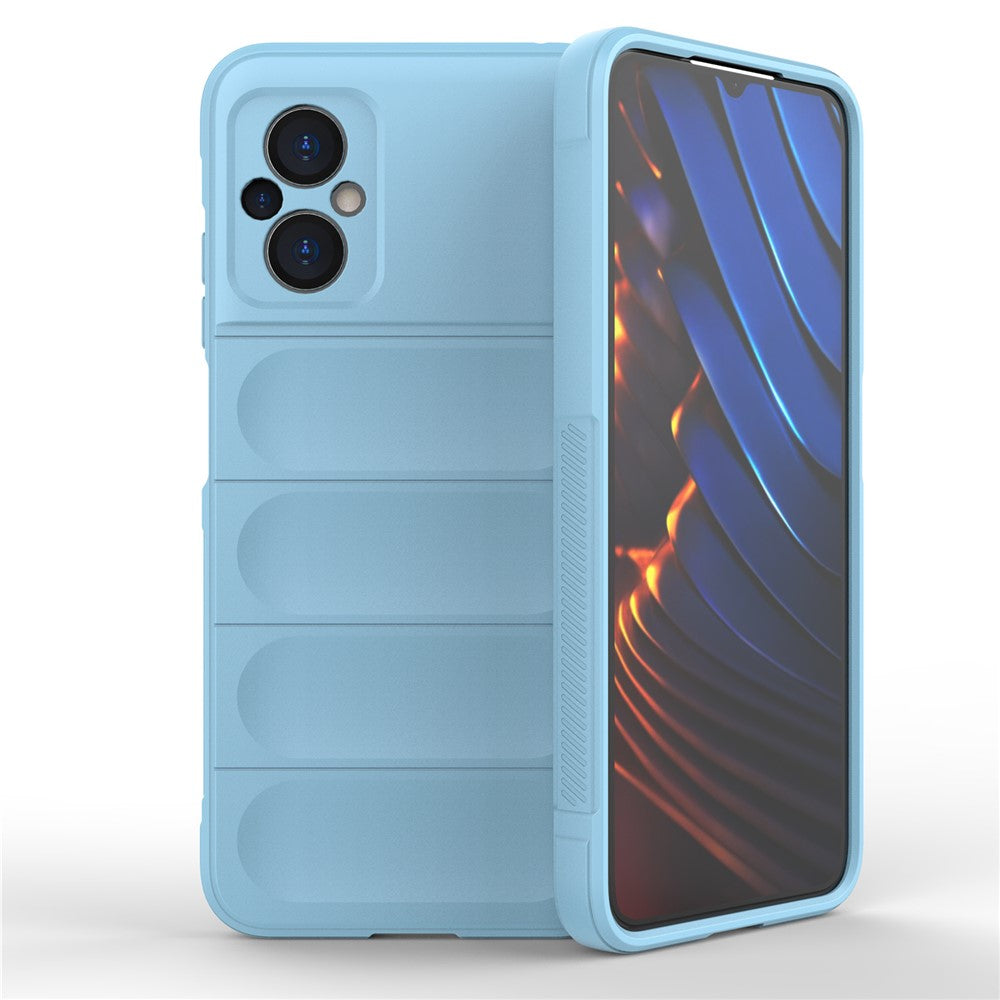 For Xiaomi Poco M4 5G / Poco M5 4G Anti-scratch Soft TPU Shock Absorption Cell Phone Protection Cover