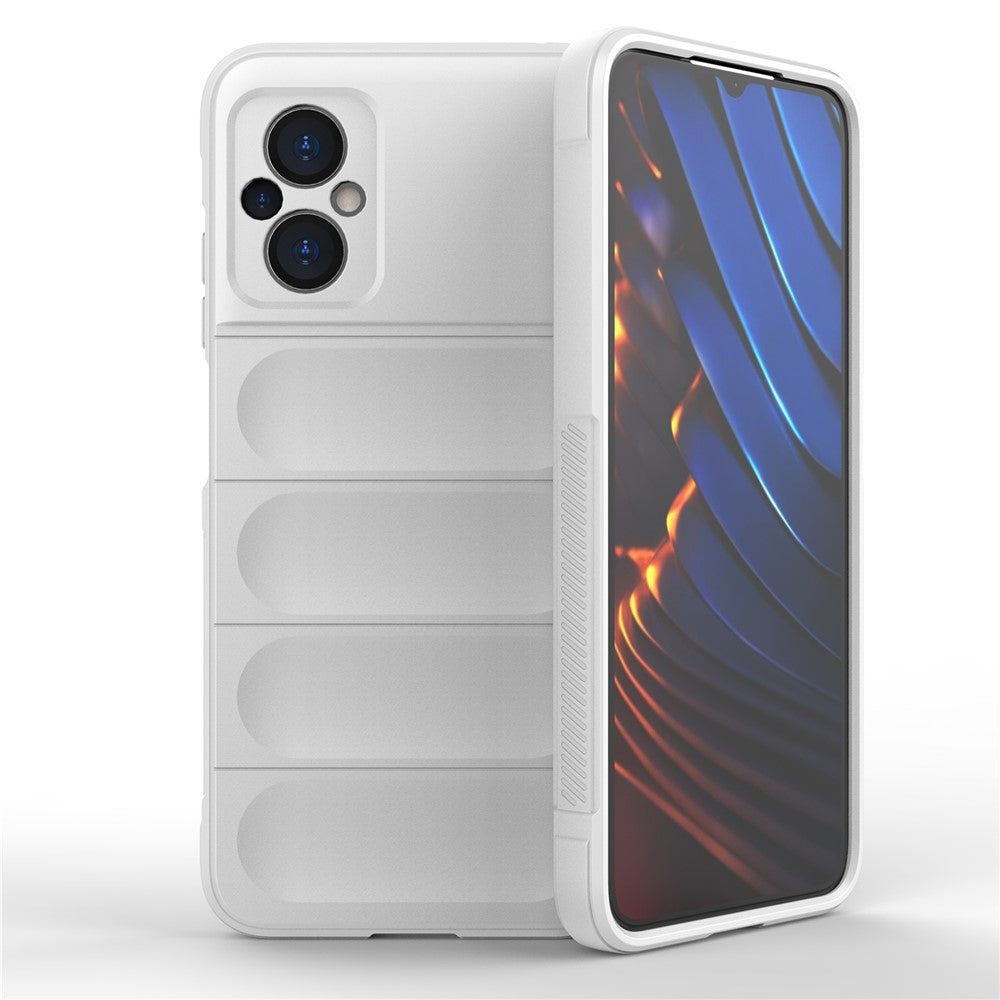 For Xiaomi Poco M4 5G / Poco M5 4G Anti-scratch Soft TPU Shock Absorption Cell Phone Protection Cover