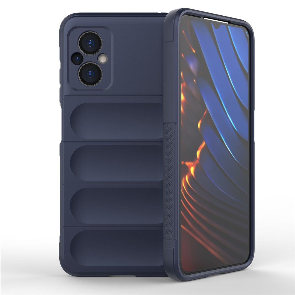 For Xiaomi Poco M4 5G / Poco M5 4G Anti-scratch Soft TPU Shock Absorption Cell Phone Protection Cover