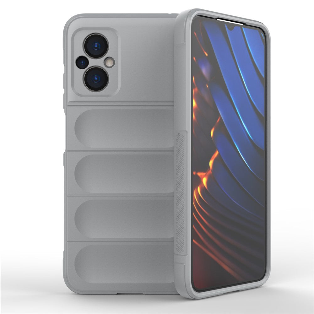 For Xiaomi Poco M4 5G / Poco M5 4G Anti-scratch Soft TPU Shock Absorption Cell Phone Protection Cover