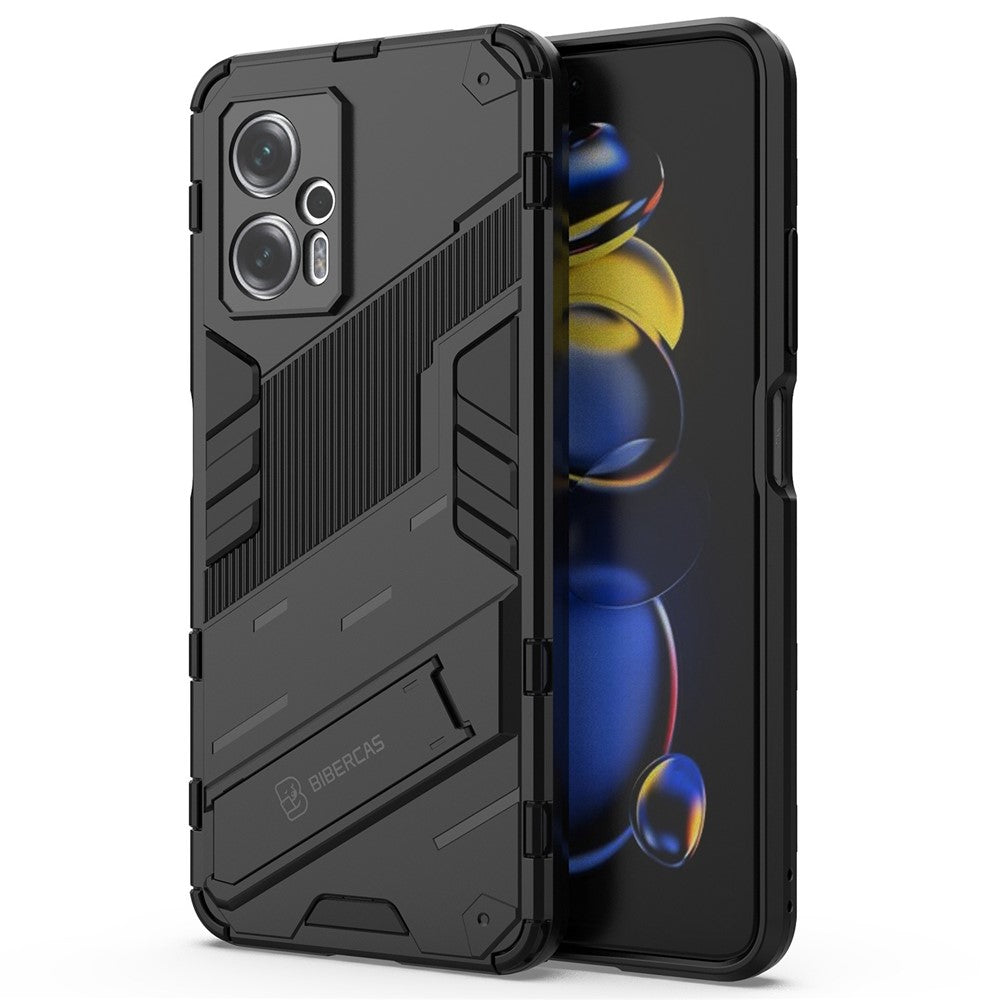 For Xiaomi Redmi Note 11T Pro 5G / Note 11T Pro+ 5G / Poco X4 GT 5G / Redmi K50i 5G Kickstand Case PC Soft TPU Cover