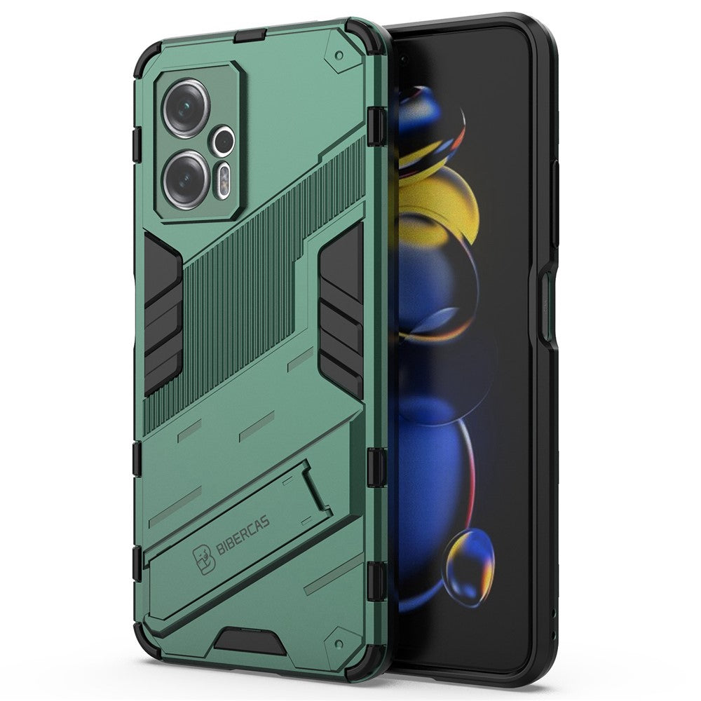 For Xiaomi Redmi Note 11T Pro 5G / Note 11T Pro+ 5G / Poco X4 GT 5G / Redmi K50i 5G Kickstand Case PC Soft TPU Cover
