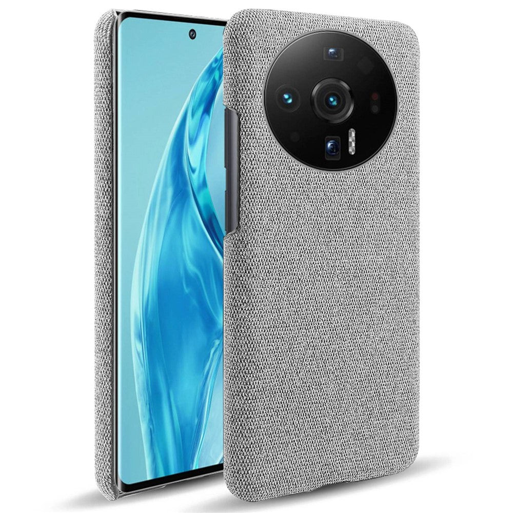 Xiaomi 12S Ultra 5G Stötsäkert mobilskal Enfärgat Tygväv Välskyddat Mobilmobilskal