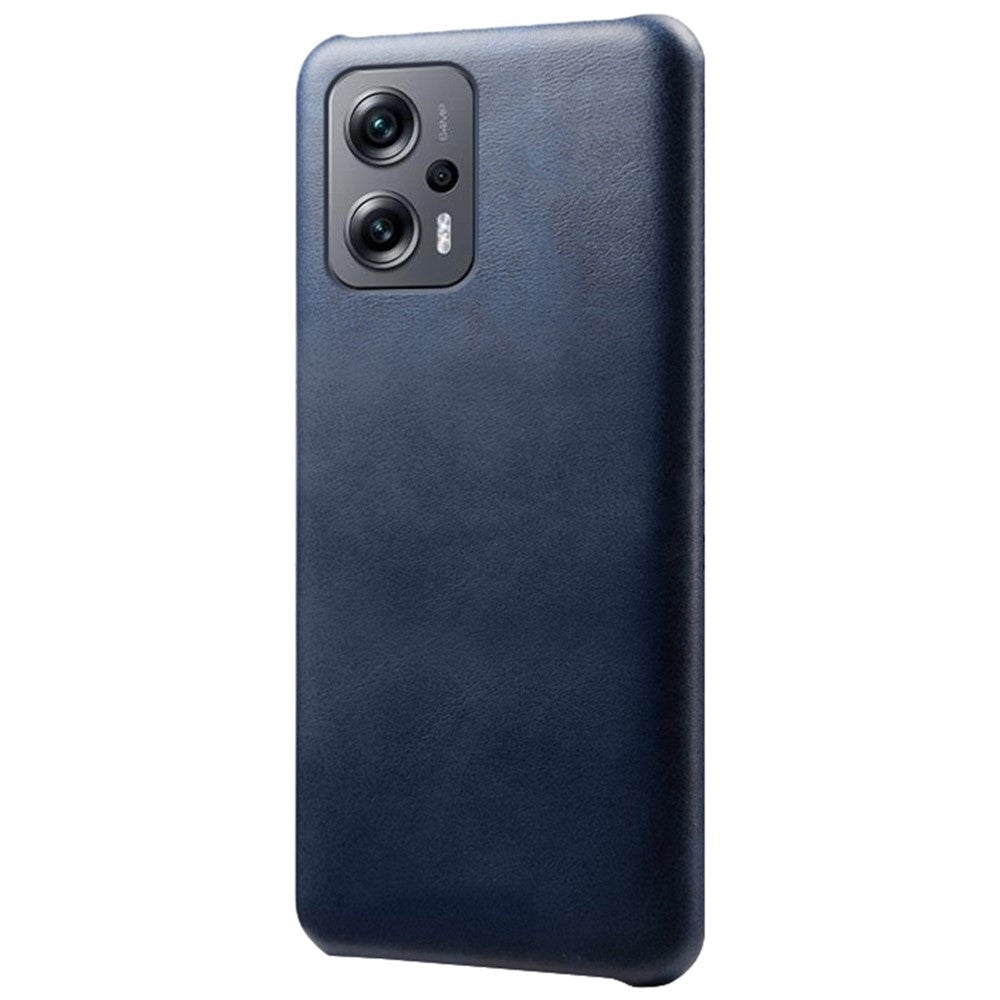 Xiaomi Redmi Note 11T Pro 5G / Note 11T Pro+ 5G / Note 12T Pro 5G / Poco X4 GT 5G / Redmi K50i 5G, slitstarkt, stötdämpande, texturerat PU-läderbeläggning, mobilskal med hårt PC-skal på insidan