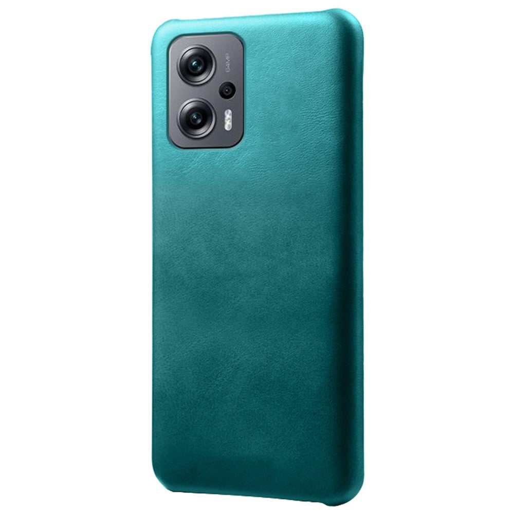 Xiaomi Redmi Note 11T Pro 5G / Note 11T Pro+ 5G / Note 12T Pro 5G / Poco X4 GT 5G / Redmi K50i 5G, slitstarkt, stötdämpande, texturerat PU-läderbeläggning, mobilskal med hårt PC-skal på insidan