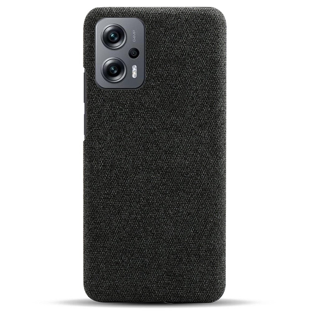 Xiaomi Redmi Note 11T Pro 5G / Note 11T Pro+ 5G / Note 12T Pro 5G / Poco X4 GT 5G / Redmi K50i 5G mobilskal enfärgat slitstarkt tygtyg fallsäkert mobilskal