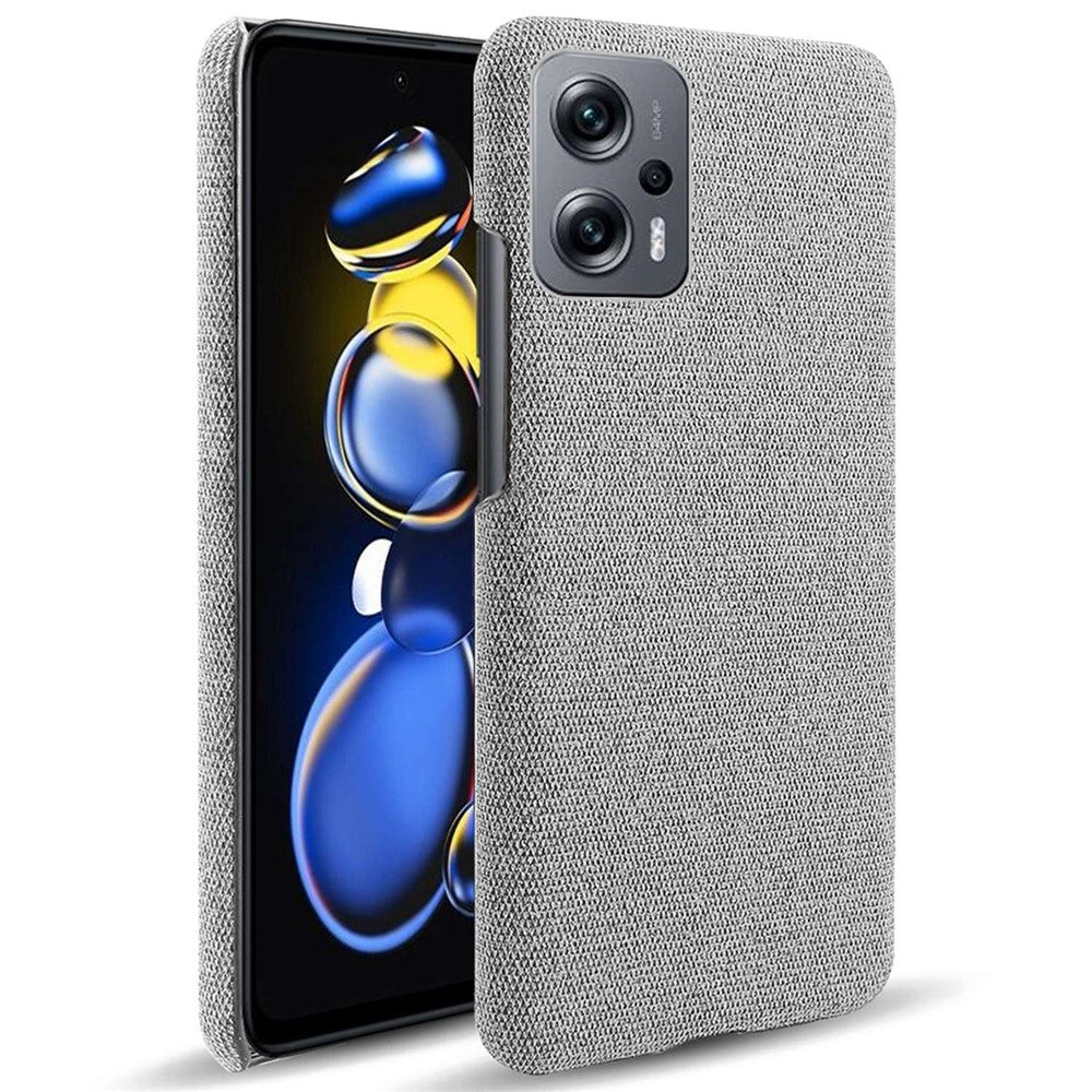 Xiaomi Redmi Note 11T Pro 5G / Note 11T Pro+ 5G / Note 12T Pro 5G / Poco X4 GT 5G / Redmi K50i 5G mobilskal enfärgat slitstarkt tygtyg fallsäkert mobilskal